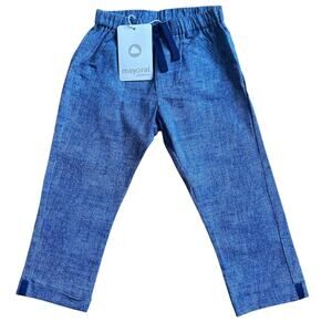 Mayoral | NWT Baby Boy Regular Fit Fabric Trousers in Paris Mid 20 - Size 18m
